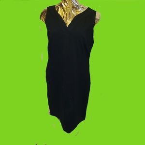 5/35 NWOT TALBOT SHEATH DRESS 14 PETITE BLACK NEW